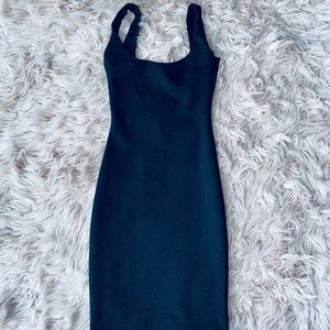 Windsor black sparkle tank dress short size small